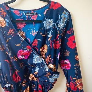 Floral BOOHOO Dress